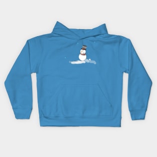 Snow Men Kids Hoodie